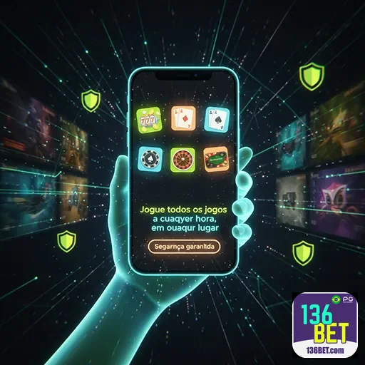 Imagem de smartphone exibindo bônus de boas-vindas em cassino móvel